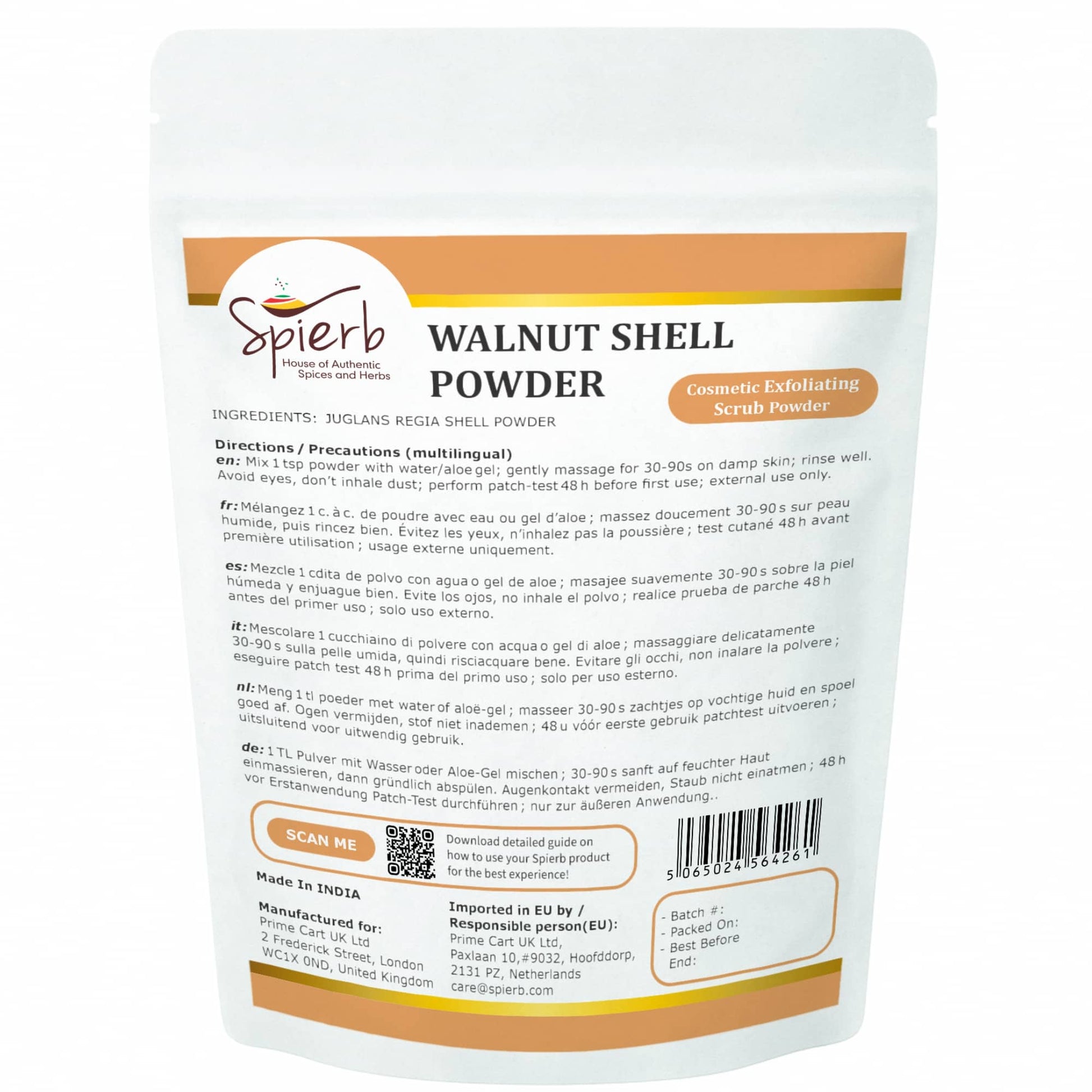 Spierb Walnut Shell Powder