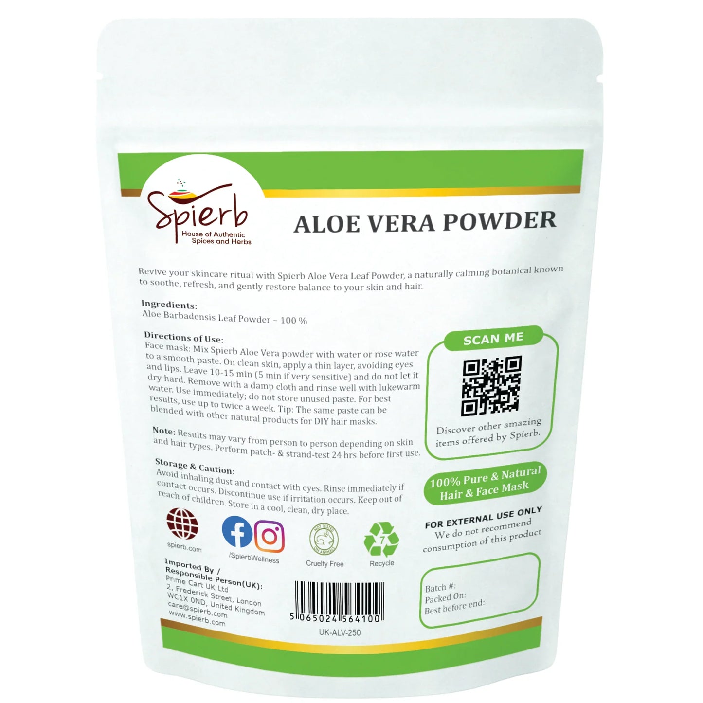Aloevera Powder