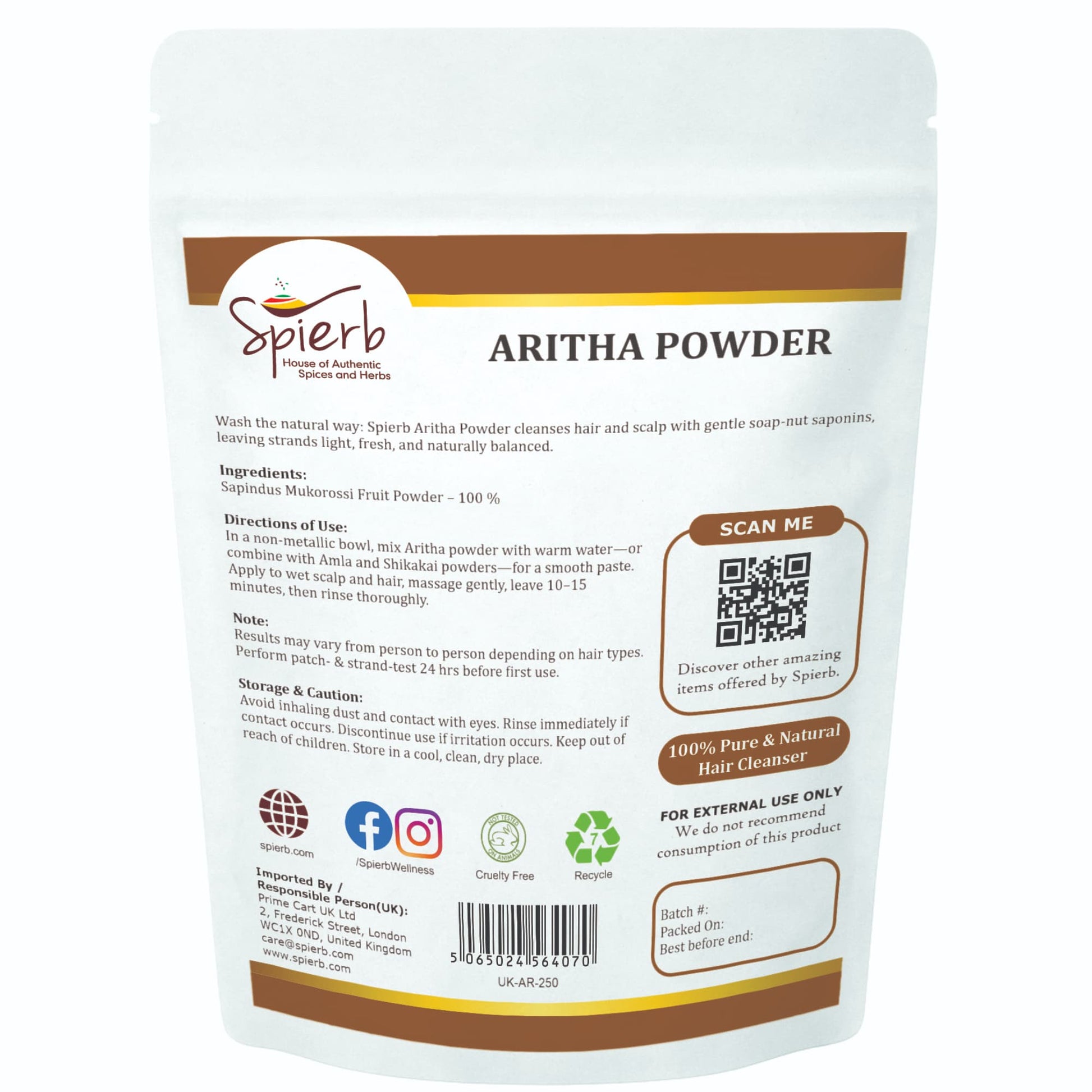 Spierb Aritha Powder