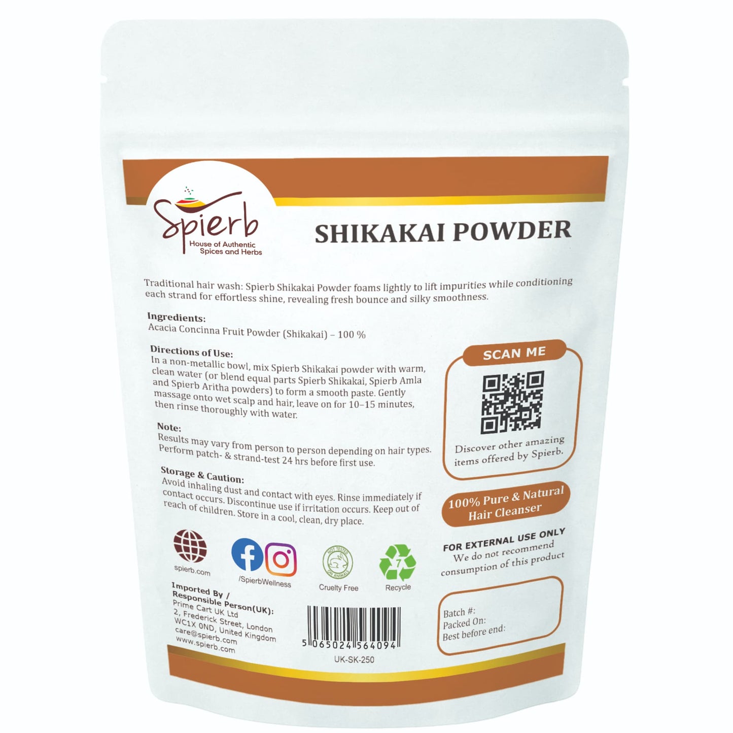 Spierb Shikakai Powder
