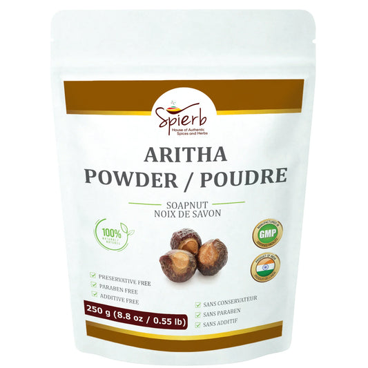 Spierb Aritha Powder - 250g - Front Pouch