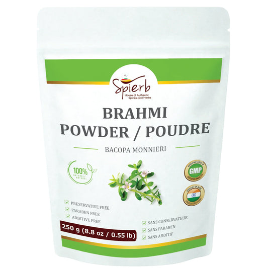Spierb Brahmi Powder - 250g - Front Pouch