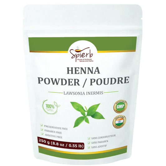 Spierb Henna Leaf Powder - 250g - Front Pouch