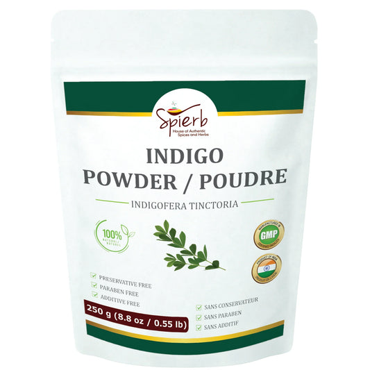 Spierb Indigo Leaf Powder - 250g - Front Pouch