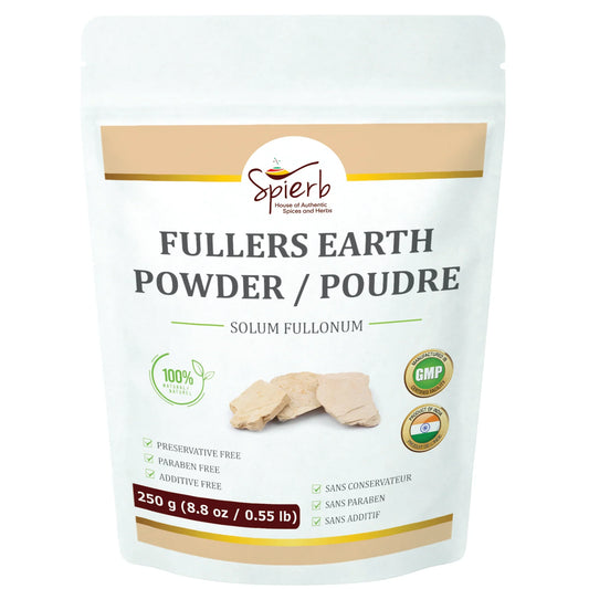 Spierb Fuller's Earth (Multani Mitti) Powder - 250g - Front Pouch