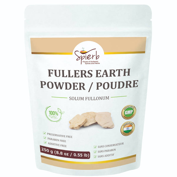 Spierb Fuller's Earth (Multani Mitti) Powder 250 g pouch, front