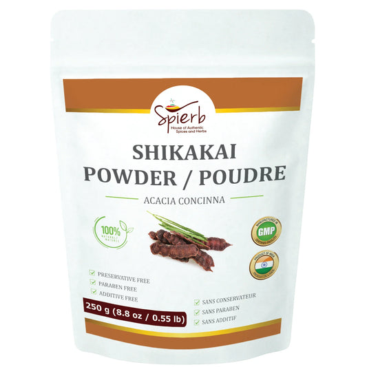 Spierb Shikakai Powder - 250g - Front Pouch