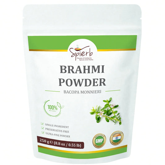 Spierb Brahmi Powder - 250g - Front Pouch