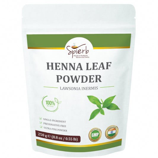Spierb Henna Leaf Powder - 250g - Front Pouch