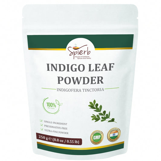 Spierb Indigo Leaf Powder - 250g - Front Pouch