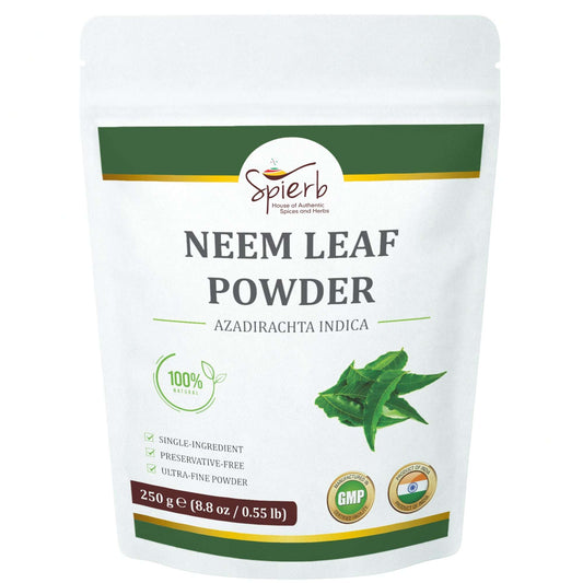Spierb Neem Leaf Powder - 250g - Front Pouch