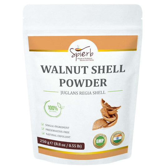 Spierb Walnut Shell Powder - 250g - Front Pouch