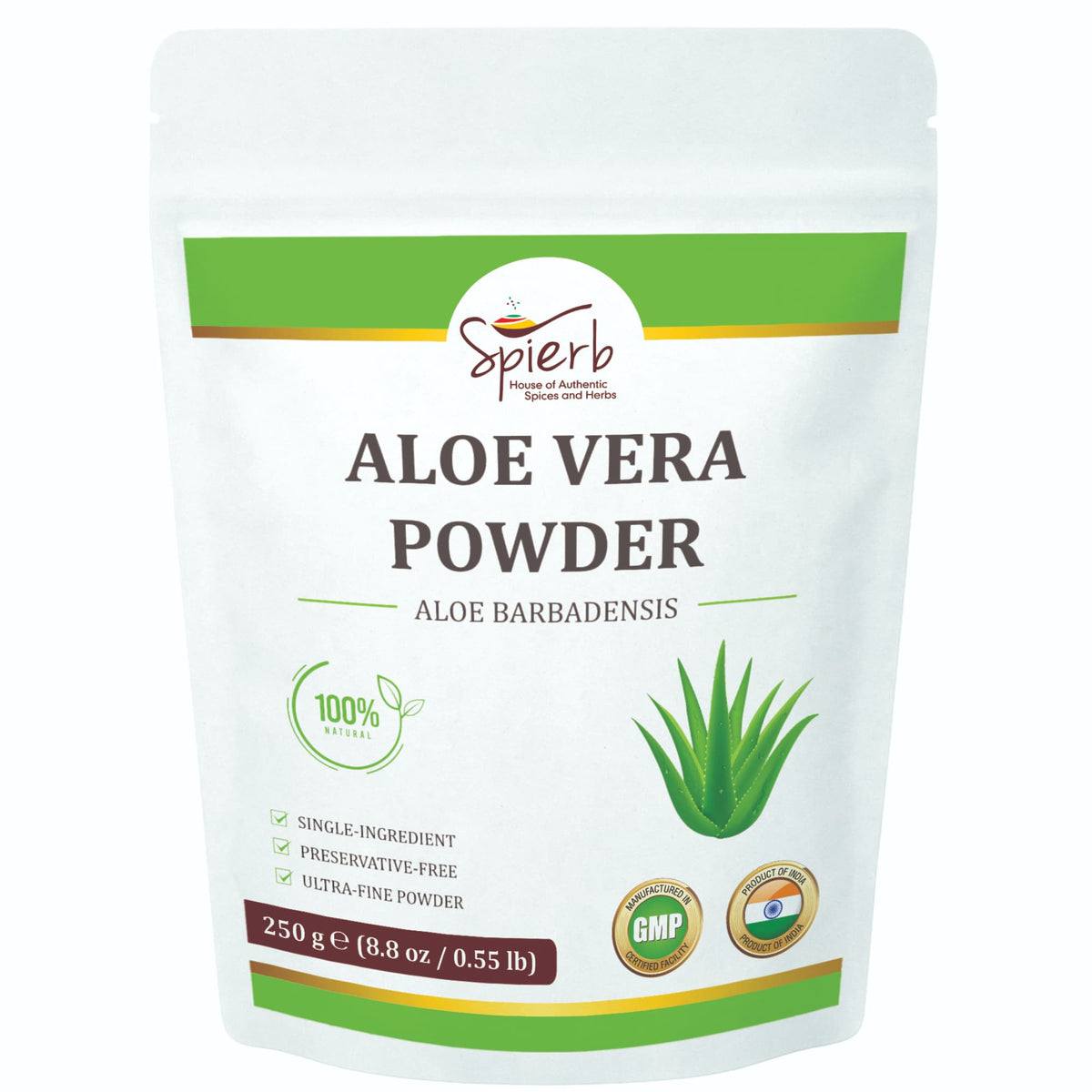 Spierb Aloevera Front