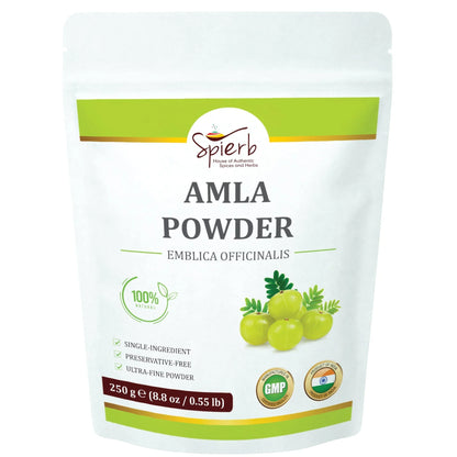 Spierb Amla Powder - 250g - Front Pouch