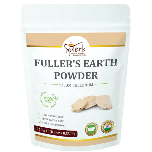 Spierb Fuller's Earth (Multani Mitti) Powder - 250g - Front Pouch