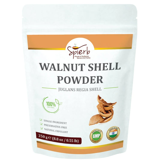 Spierb Walnut Shell Powder - 250g - Front Pouch